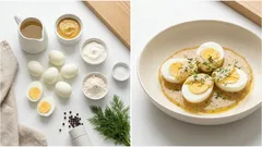 Jajka w sosie musztardowym – kremowy, domowy obiad bez mięsa